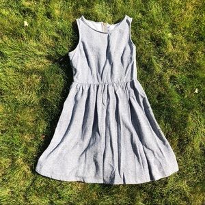 Old Navy Gray Skater Dress